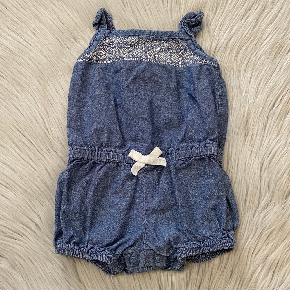 CARTERS Tank Romper 6 Months